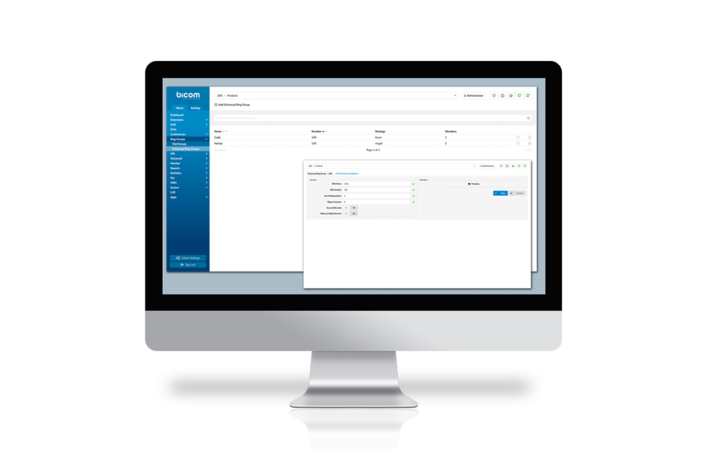 Enhanced Ring Groups