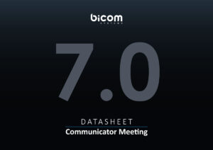 Datasheet Communicator Meeting 7