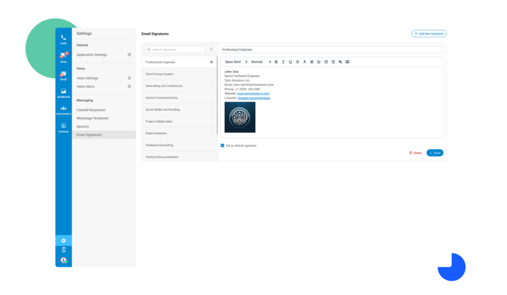 Firma Email release7.3