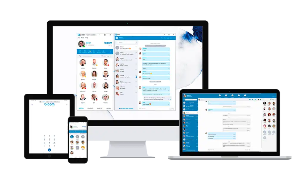 Tecnologia Bicom Systems per soluzioni di comunicazione aziendale.