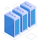 Server farm Bicom Systems per soluzioni di comunicazione.
