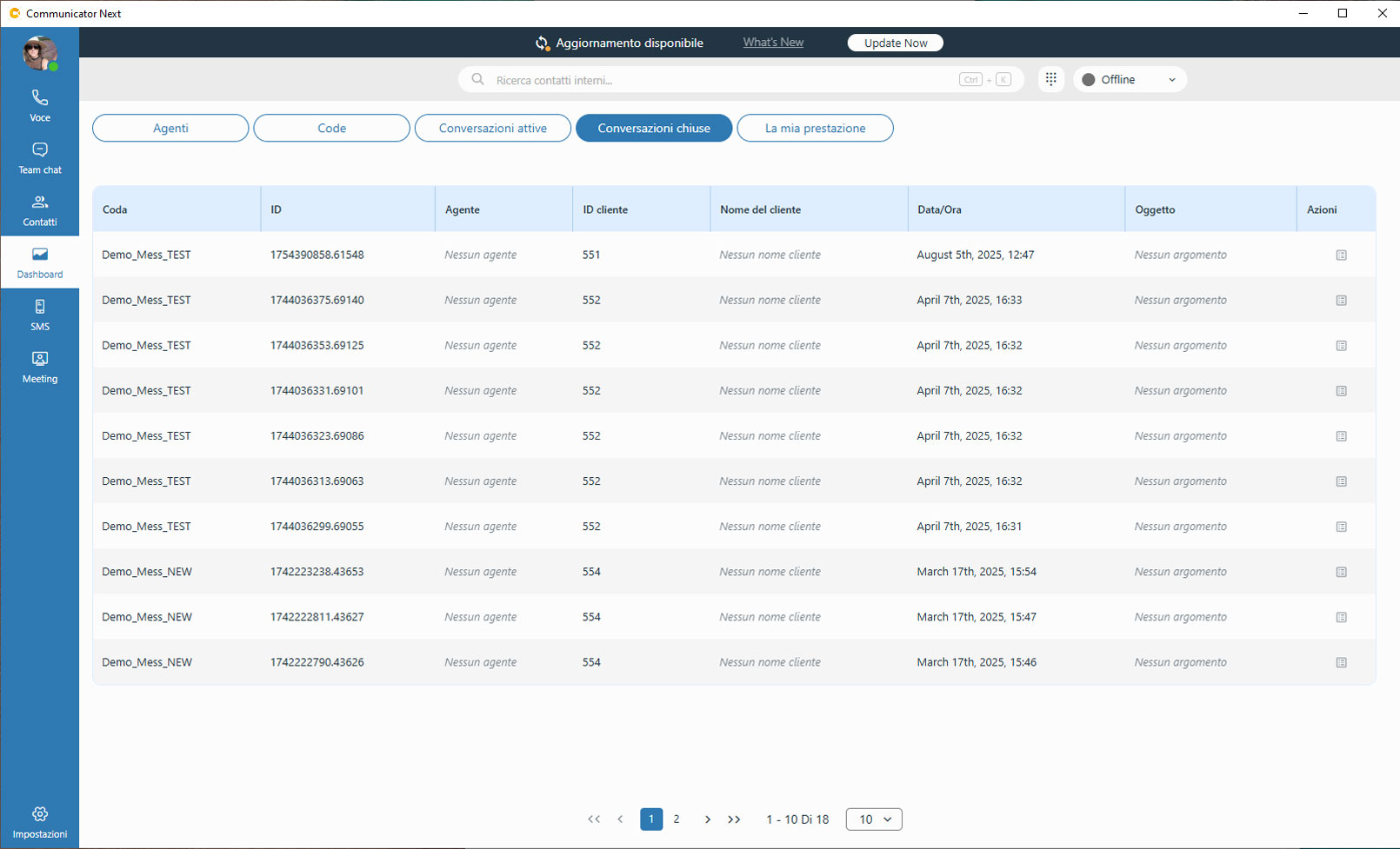 Communicator | Suite Unified Communications Desktop, Web e App