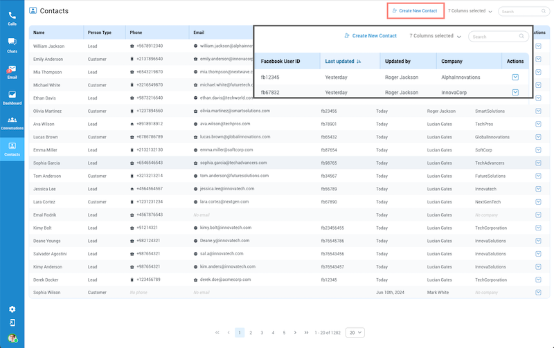 Agent 11 desktop create new contact agent edition
